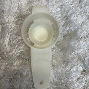 Tupperware Egg Separator White Vintage Plastic
